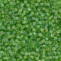 Miyuki delica Beads 11/0 - Transparent lime ab DB-1246